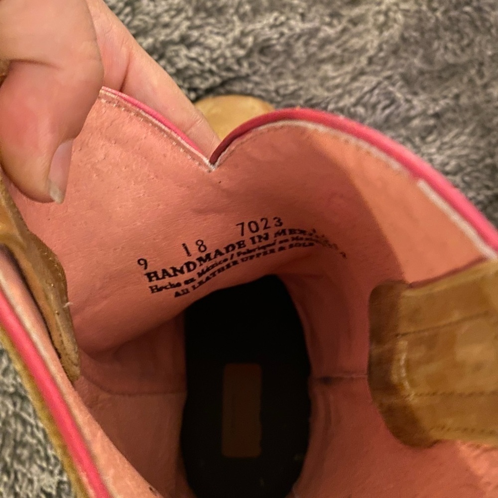 ROPER Big Girls Prickly Cactus Cowboy Boots - Picture 8 of 12